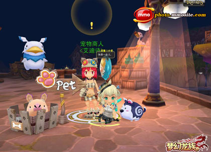 Click here for full image. Dragonica Pet screenshot