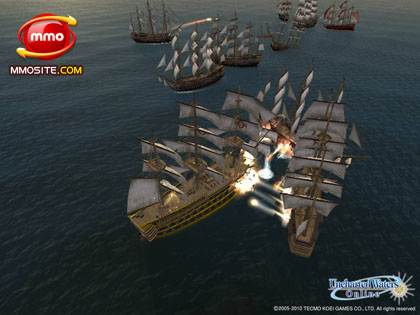 Uncharted Waters Online screenshot