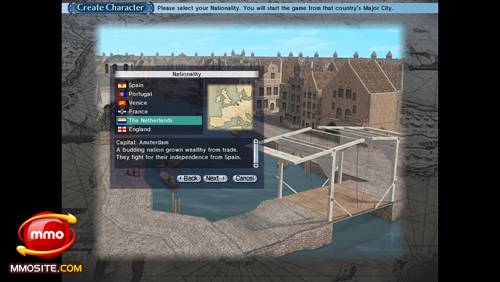 Uncharted Waters Online screenshot Uncharted Waters Online screenshot